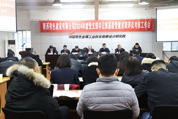 以“述”亮績，以“評”促干—— 公司召開2024年度黨支部書記抓基層黨建述職評議會(huì)